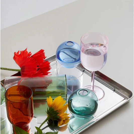 Vase Flower Bubble Bleu Studio About - Doux Comme Nous