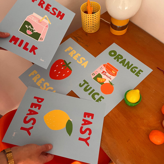 Affiche Orange Juice