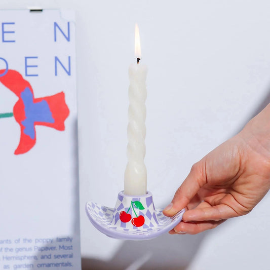 Bougeoir Rodeo Lilas