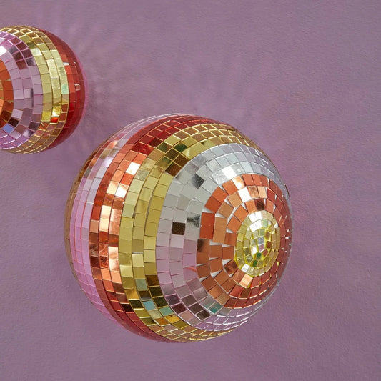 Boule Disco Multicolore Medium