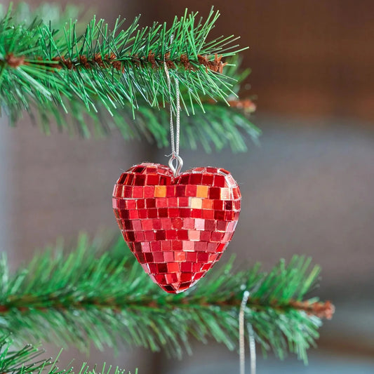 Coeur Disco Rouge XS