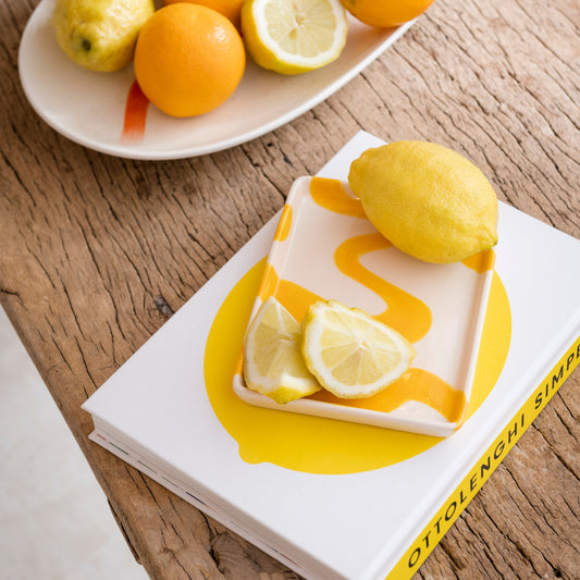 Plateau Javier Jaune Qué Rico - Doux Comme Nous