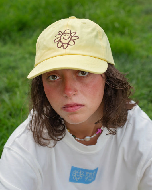 Casquette Fleur