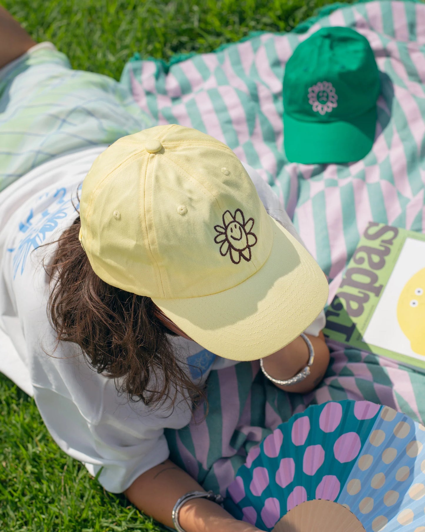 Casquette Fleur