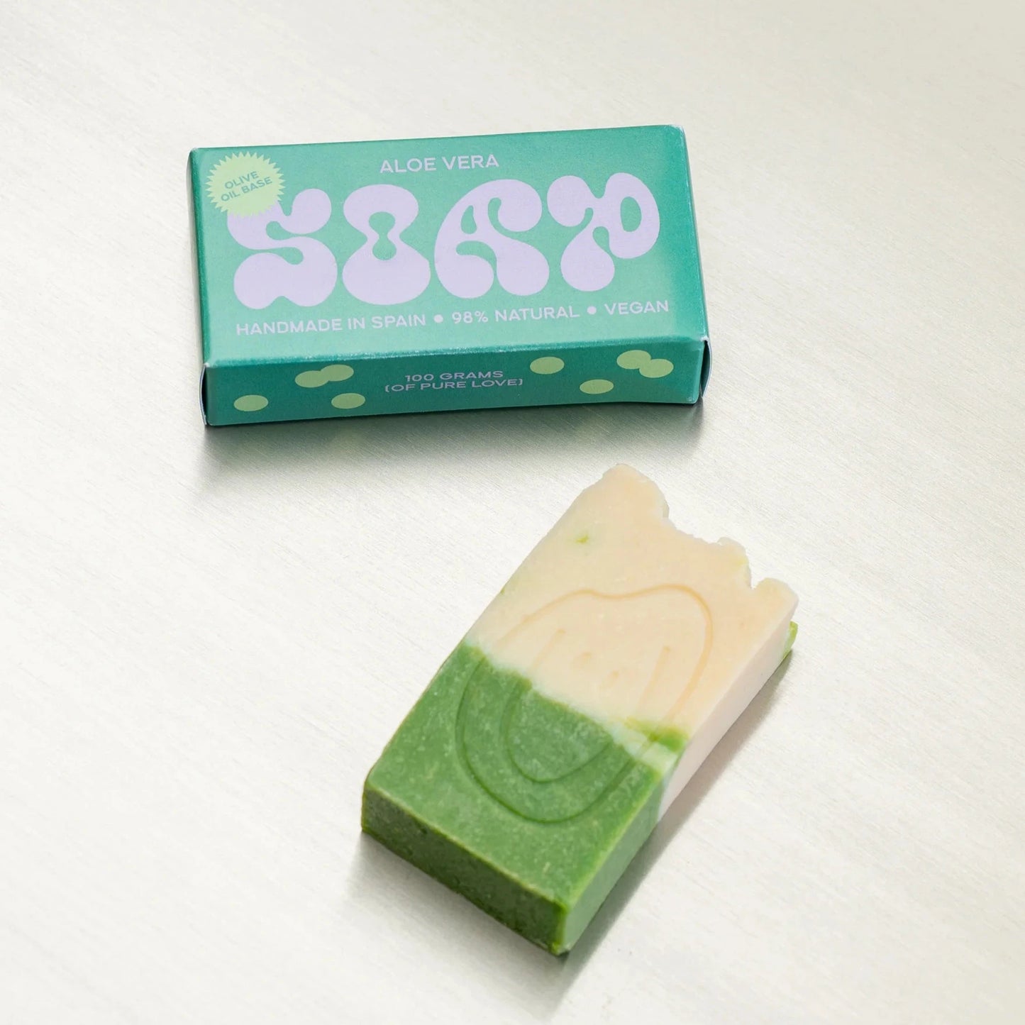 SAVON ALOE VERA TARTA GELATINA - DOUX COMME NOUS