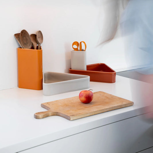 Vase Canvas Large Umami Yellow