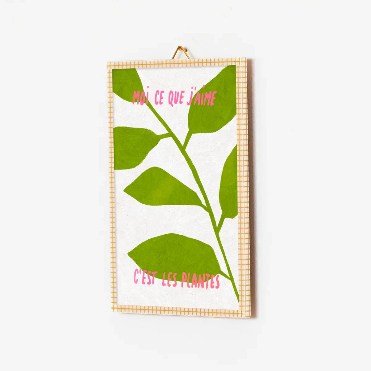 Moi ce que j'aime C'est les plantes