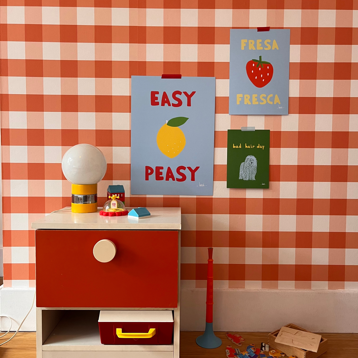 Affiche Easy Peasy