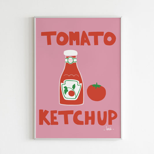 Affiche Tomato Ketchup