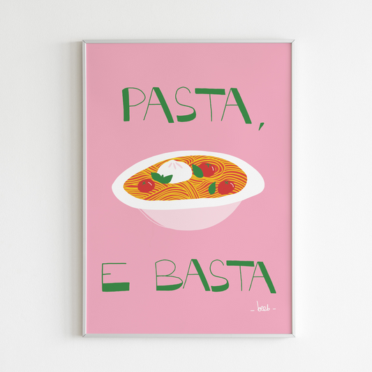 Affiche Pasta E Basta