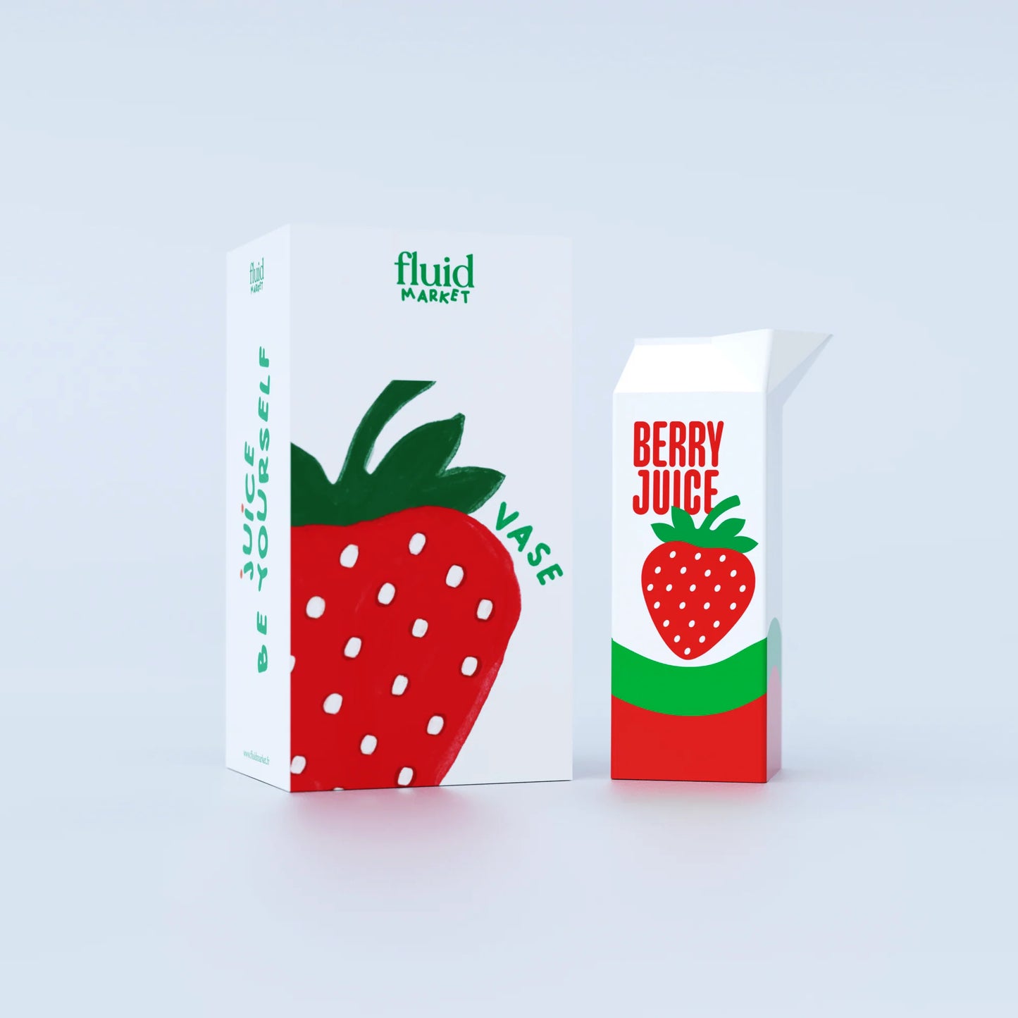 Vase Berry Juice
