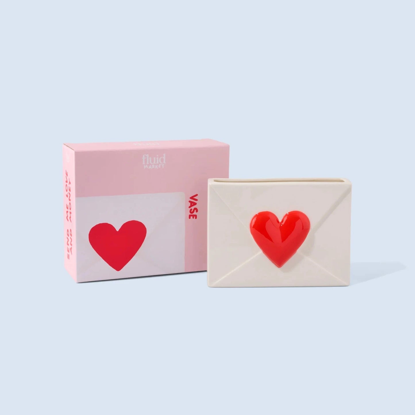 VASE ENVELOPPE COEUR FLUID MARKET - DOUX COMME NOUS 
