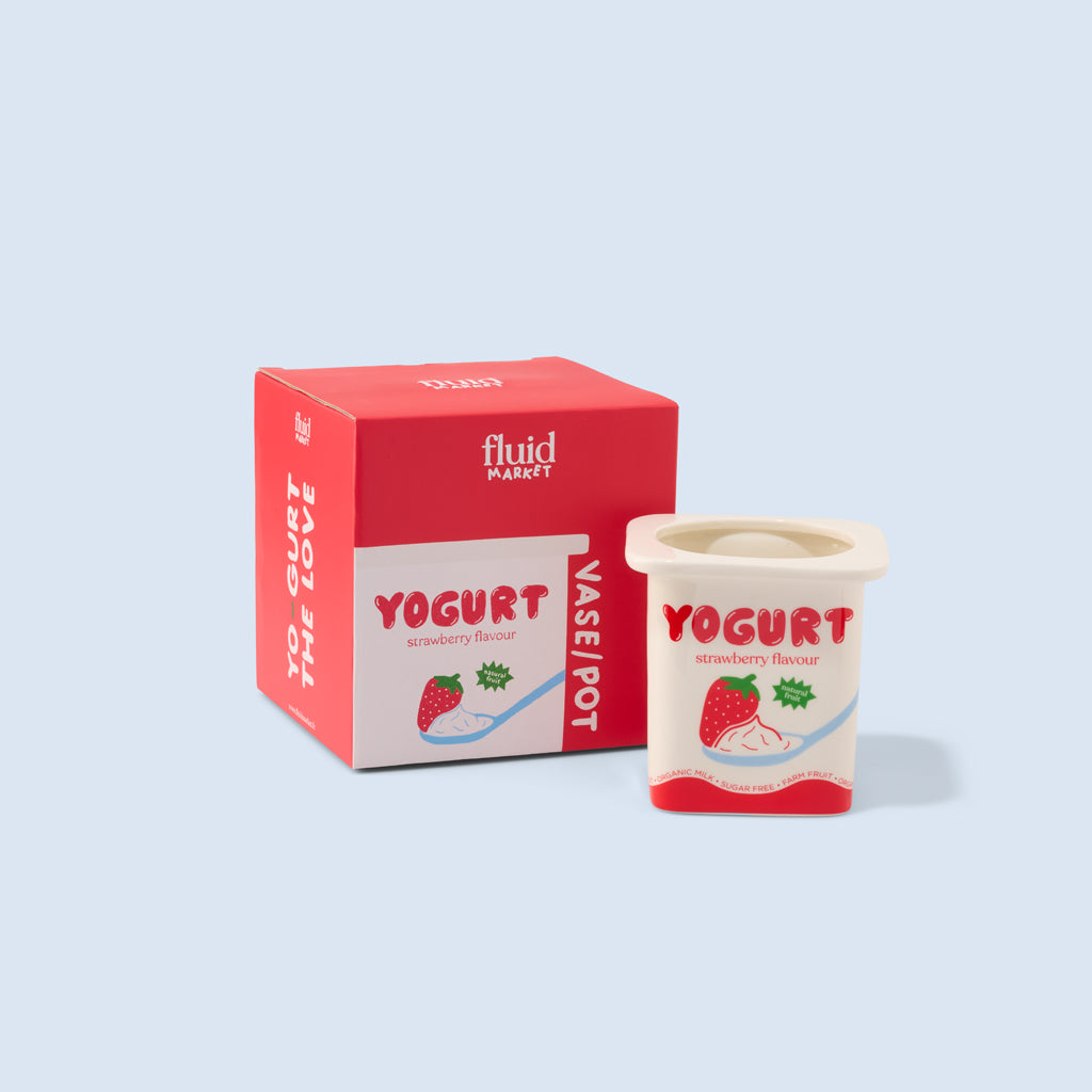 Vase / Cache-Pot Strawberry Yogurt