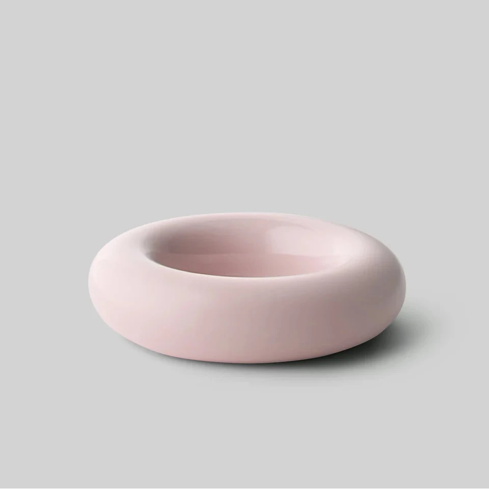 BOB CANDLE HOLDER LARGE ROSE STUDIO ABOUT - DOUX COMME NOUS