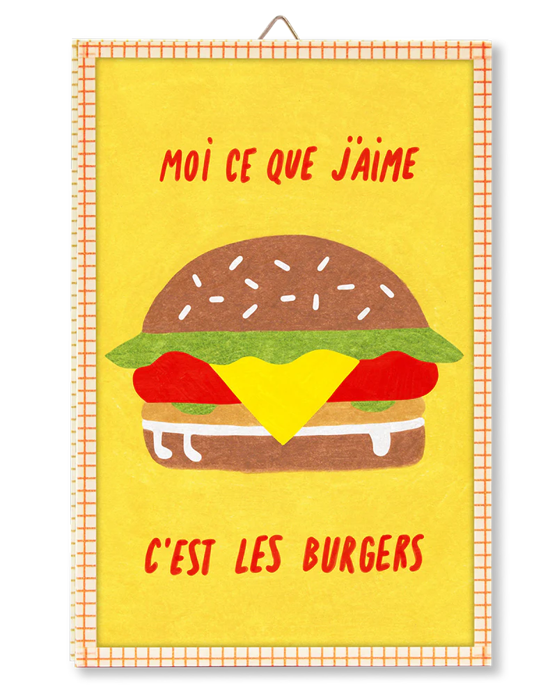Moi ce que j'aime C'est les burgers