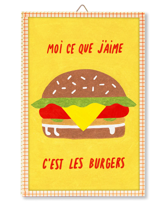Moi ce que j'aime C'est les burgers