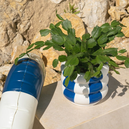 Cache-Pot Floats Bleu Medium
