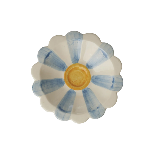Coupelle Fleur Bleu Clair