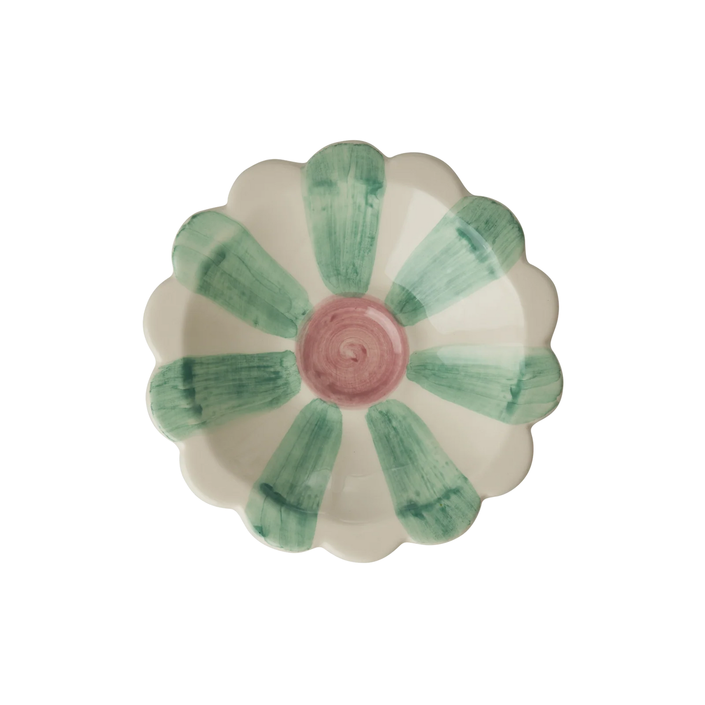 Coupelle Fleur Vert Clair