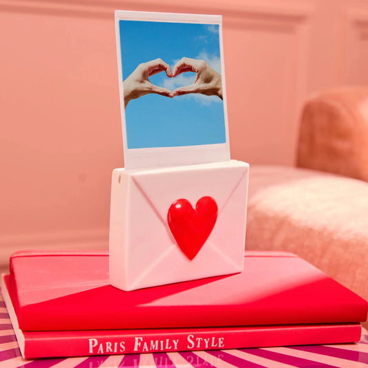 PORTE-PHOTO ENVELOPPE COEUR FLUID MARKET- DOUX COMME NOUS