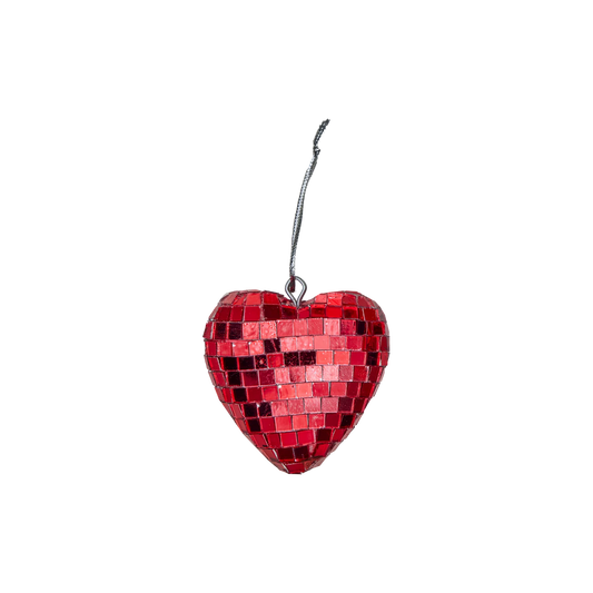 Coeur Disco Rouge XS