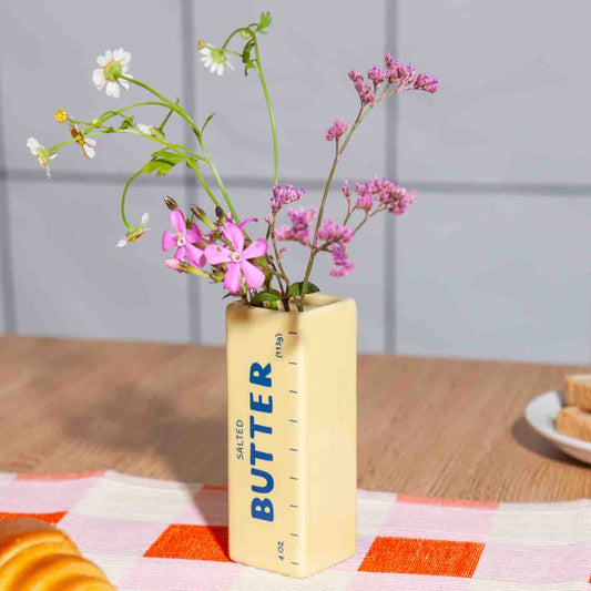 VASE BUTTER JAUNE DOIY - DOUX COMME NOUS