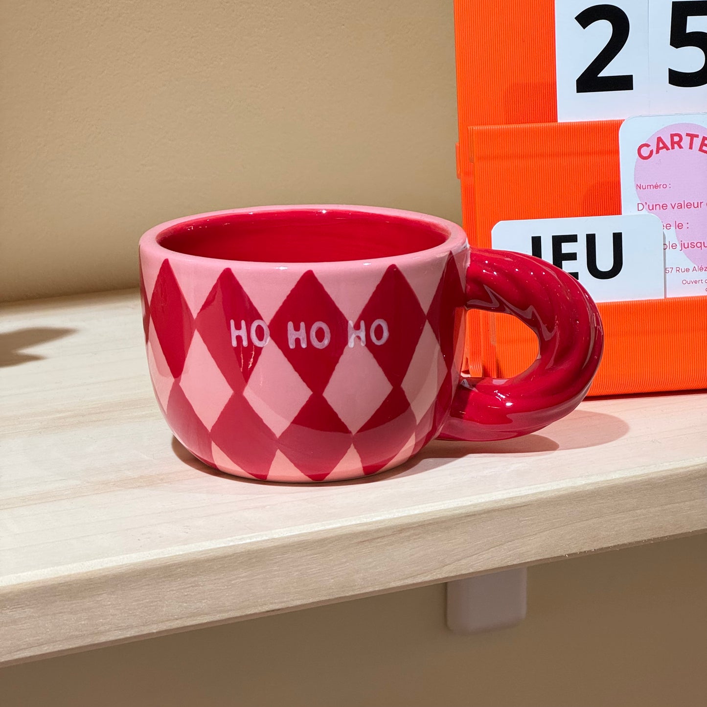 Mug Natalia Rouge et Rose