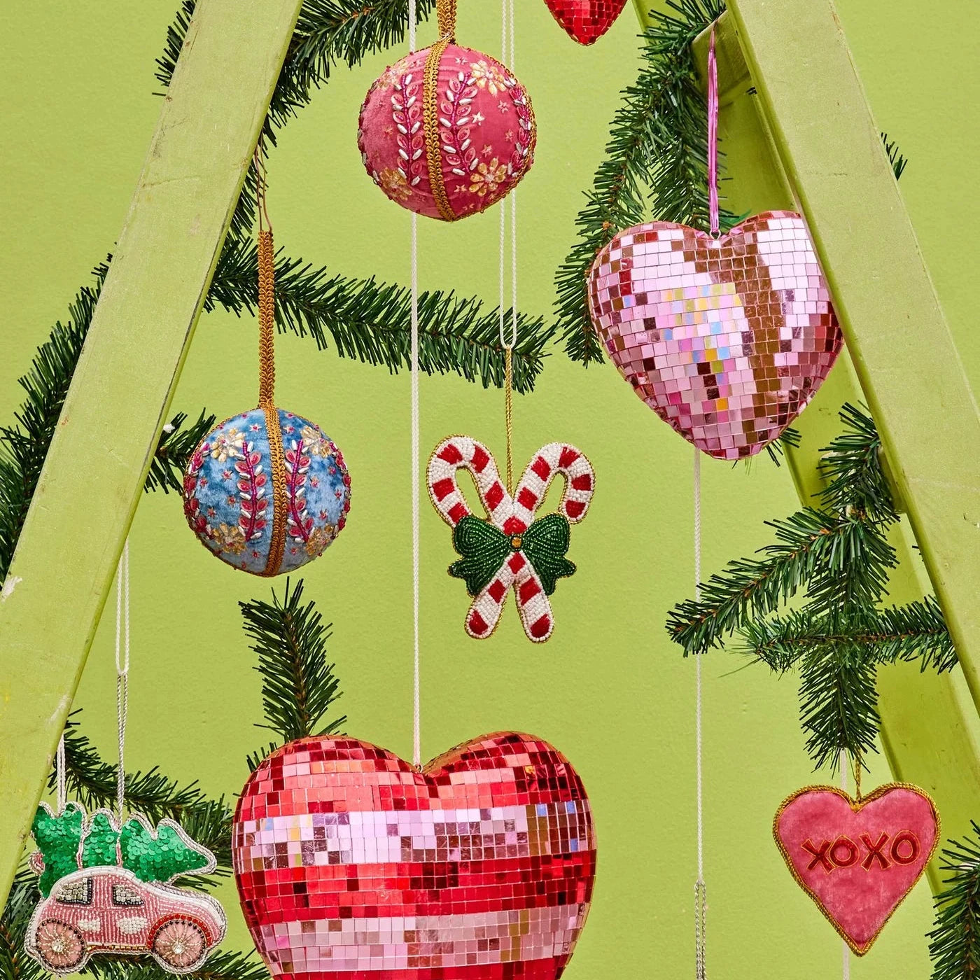 Coeur Disco Rouge XS