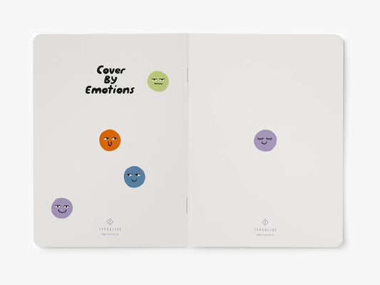NOTEBOOK COVER BY EMOTIONS TYPEALIVE - DOUX COMME NOUS