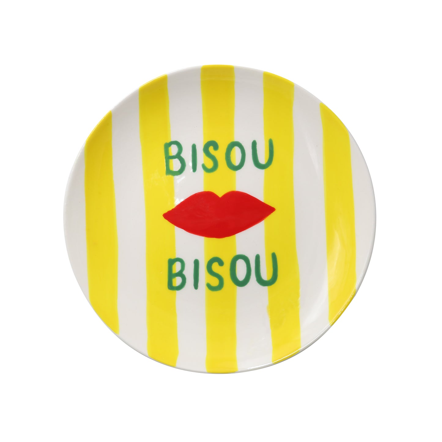 Assiette Dessert Bisou Bisou Qué Rico - Doux Comme Nous