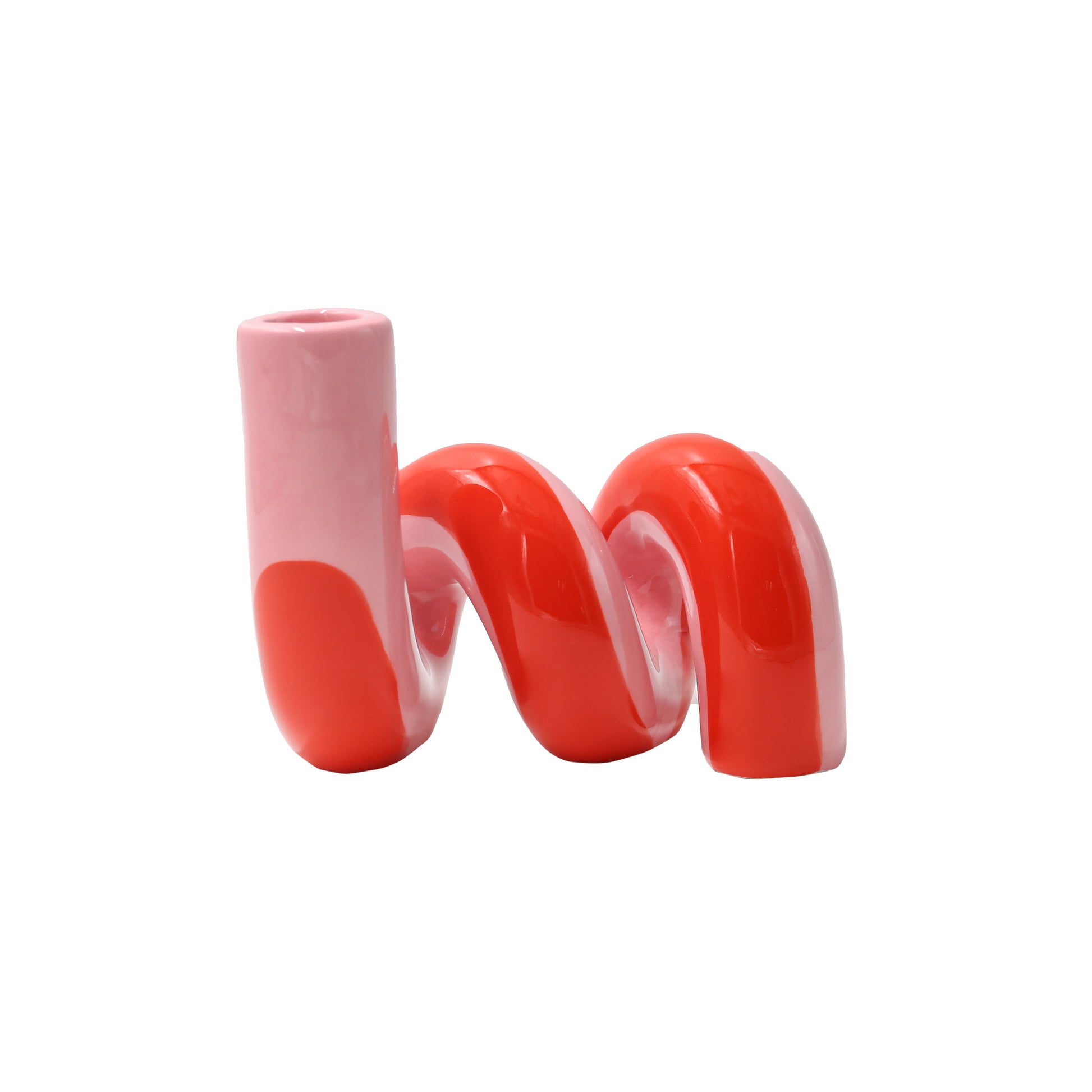 Bougeoir Belinda Fancy Fuego Rouge et Rose Qué Rico - Doux Comme Nous
