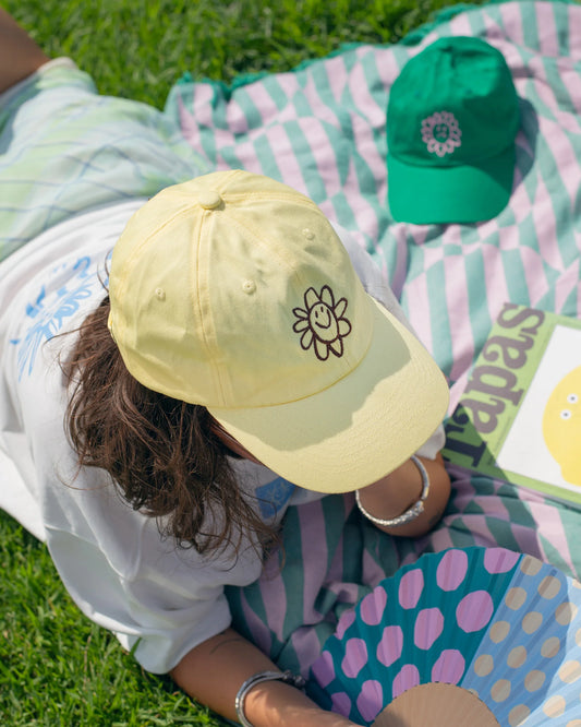 Casquette Fleur