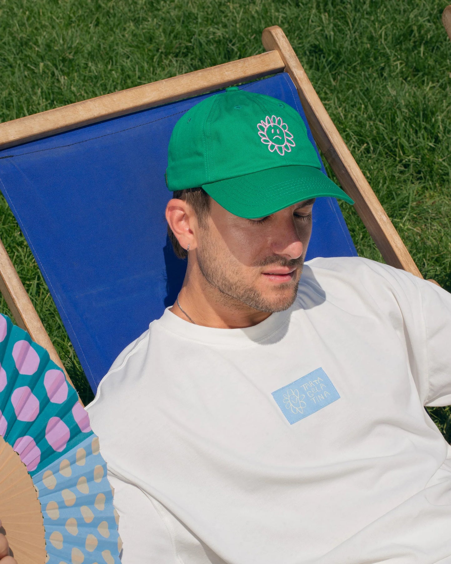 Casquette Fleur