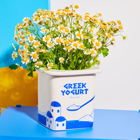 Vase / Cache-Pot Greek Yogurt