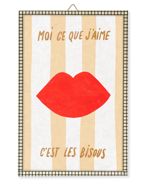 Moi ce que j'aime C'est les bisous