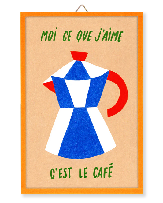 Moi ce que j'aime C'est le café