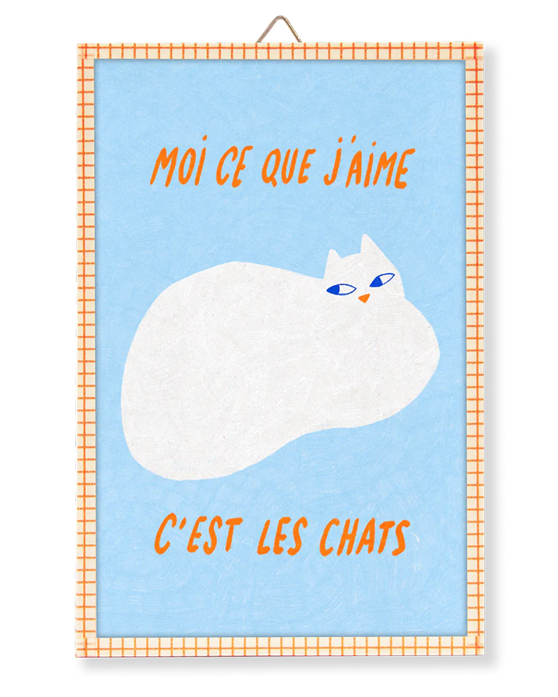 Moi ce que j'aime C'est les chats