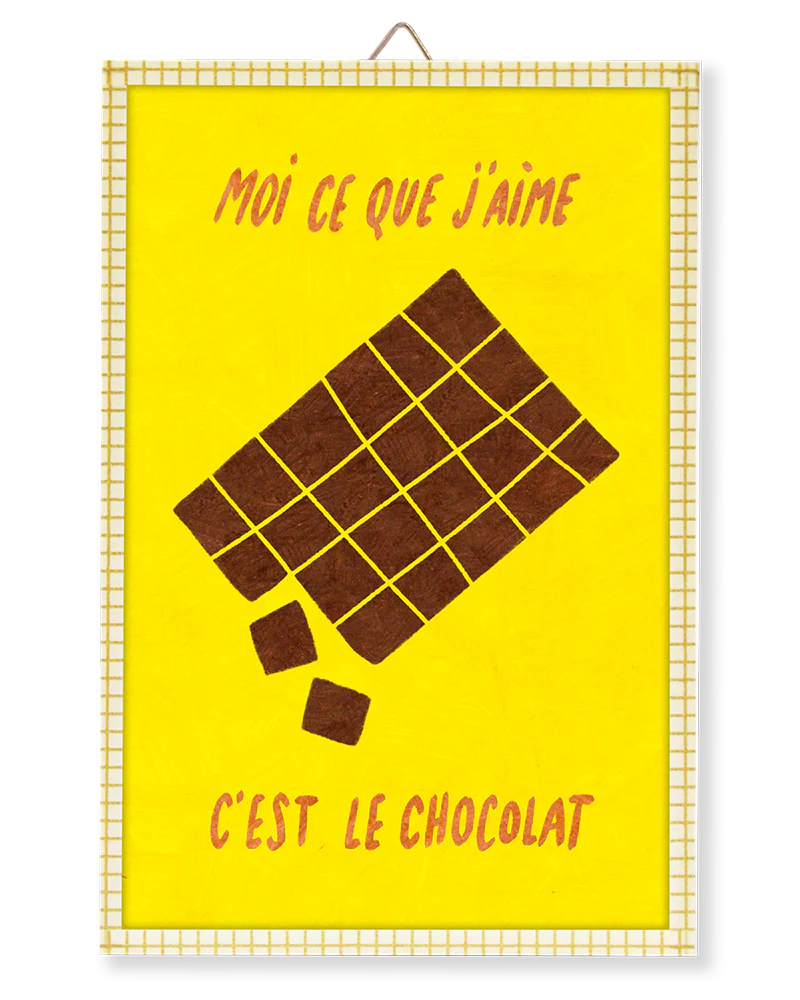 Moi ce que j'aime C'est le chocolat
