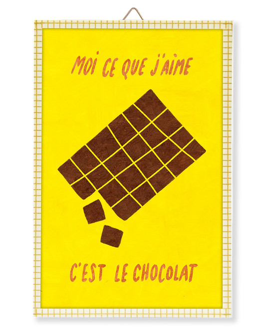 Moi ce que j'aime C'est le chocolat