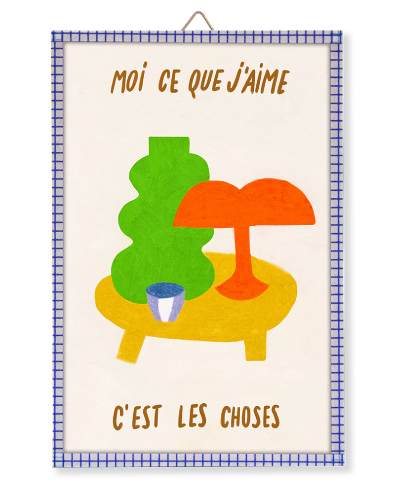 Moi ce que j'aime C'est les choses