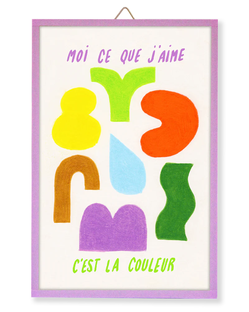 Moi ce que j'aime C'est la couleur