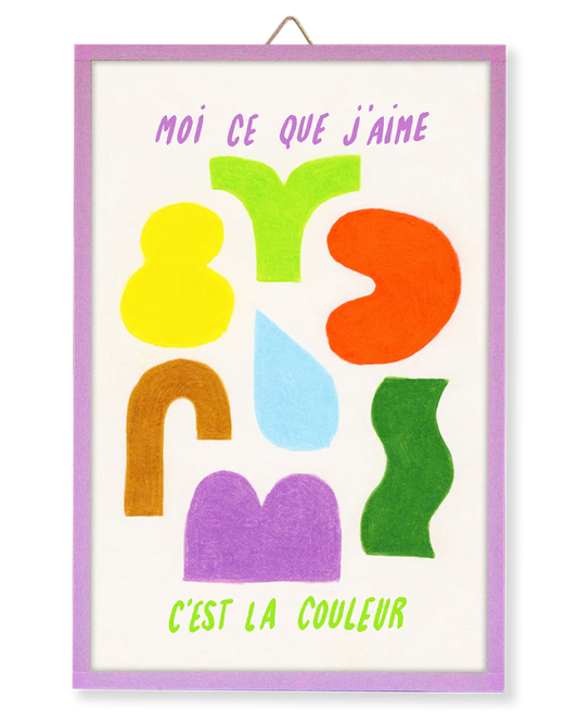 Moi ce que j'aime C'est la couleur