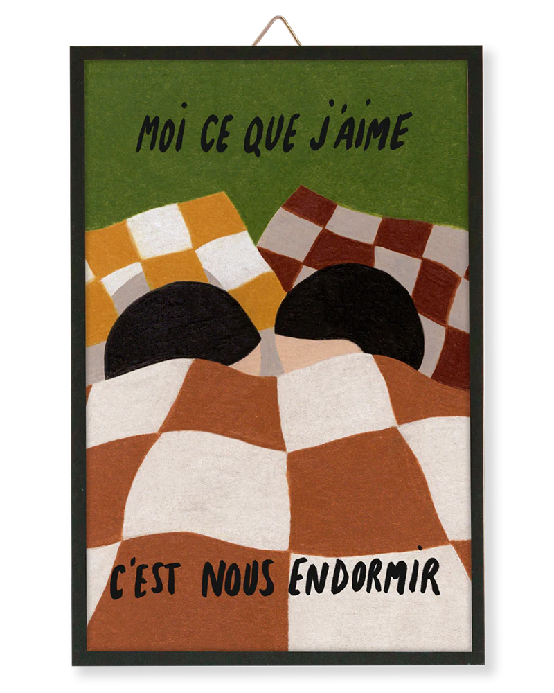 Moi ce que j'aime C'est nous endormir