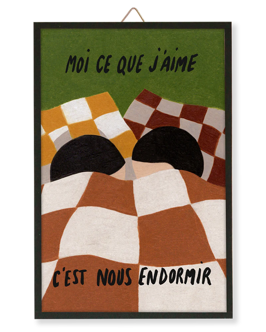 Moi ce que j'aime C'est nous endormir