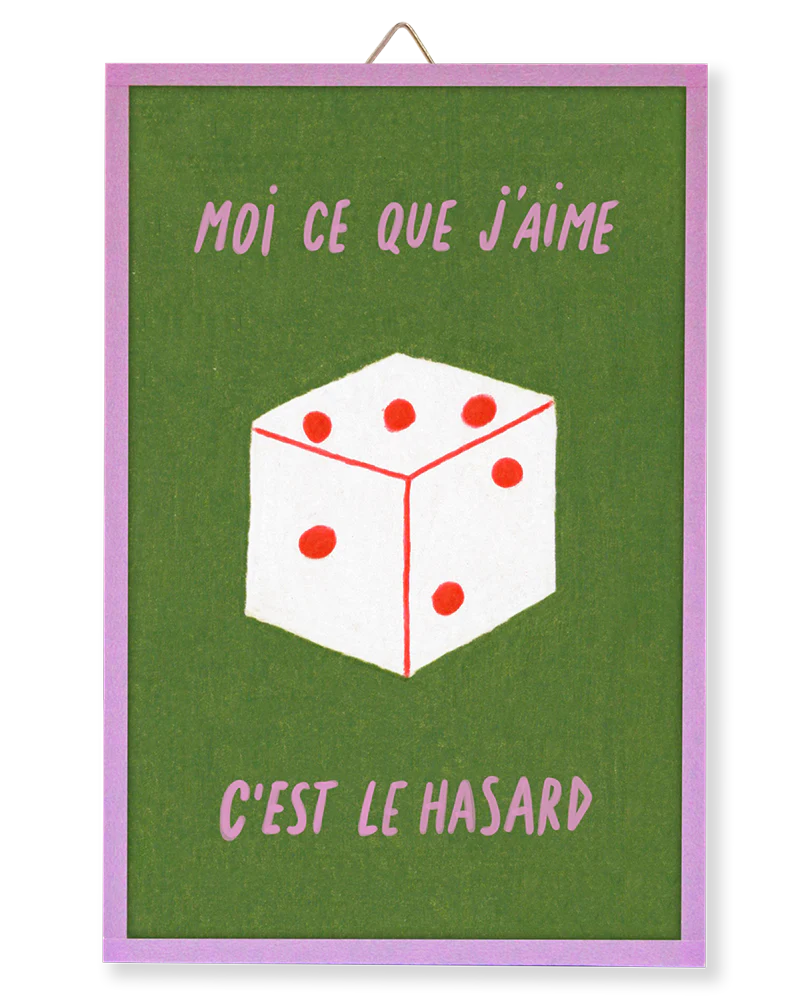 Moi ce que j'aime C'est le hasard