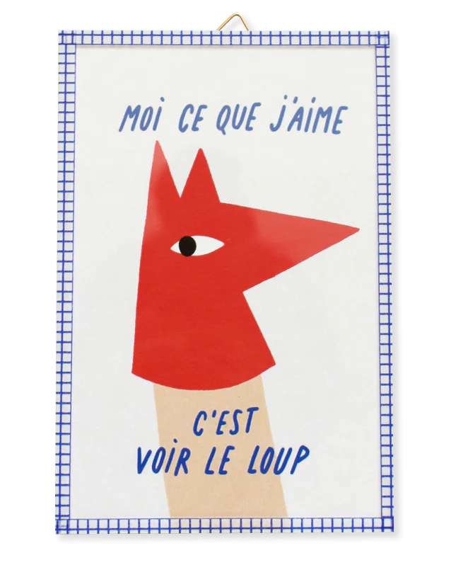 Moi ce que j'aime C'est voir le loup