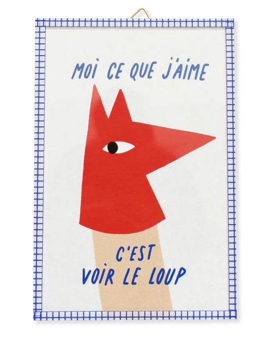 Moi ce que j'aime C'est voir le loup