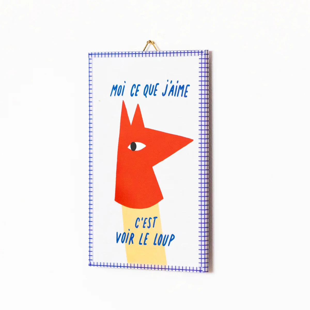 Moi ce que j'aime C'est voir le loup