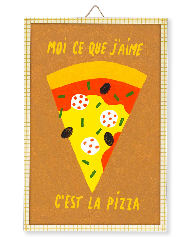 Moi ce que j'aime C'est la pizza