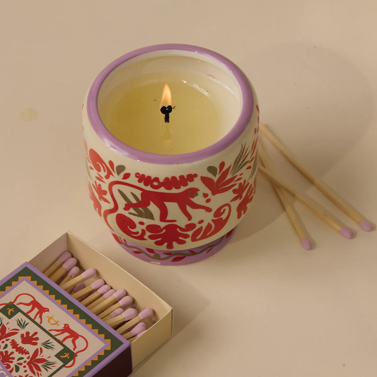 Bougie Parfumée Coconut and Amber